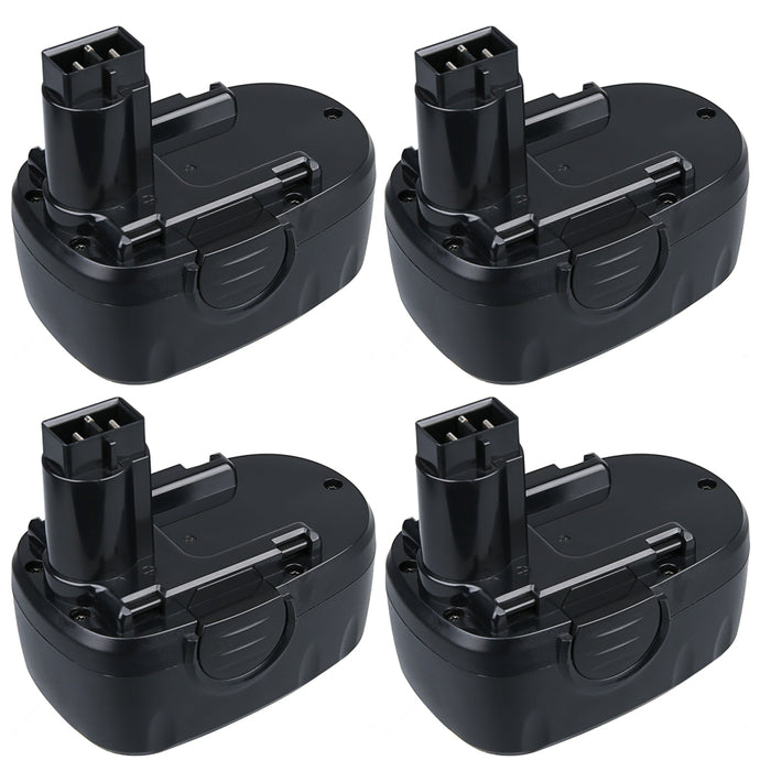 4 Pack For Worx WA3127 18V Battery Replacement | WG150 WG250 WG541 4.8Ah Ni-Mh battery