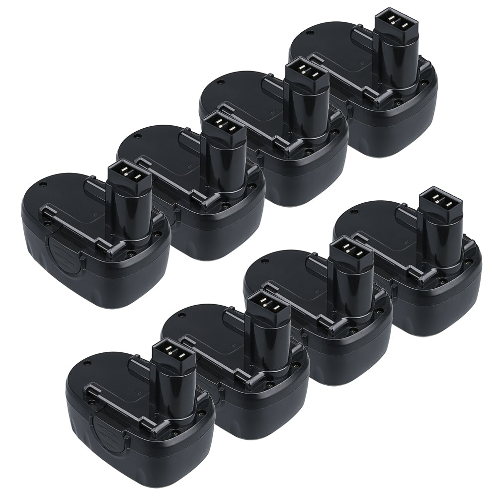 8 Pack For Worx WA3127 18V Battery Replacement | WG150 WG250 WG541 4.8Ah Ni-Mh battery
