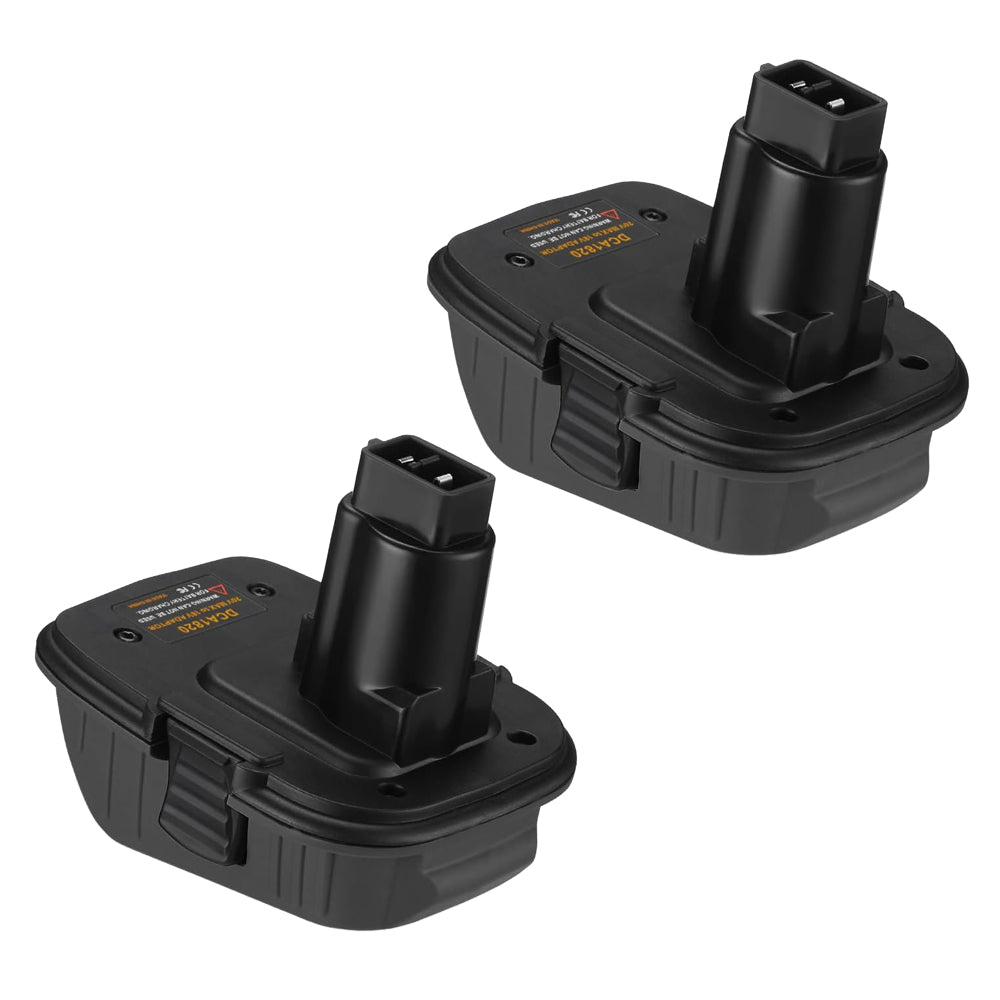 For DeWalt DCA1820 18V to 20V Battery Adapter | Battery Converter 2 Pack