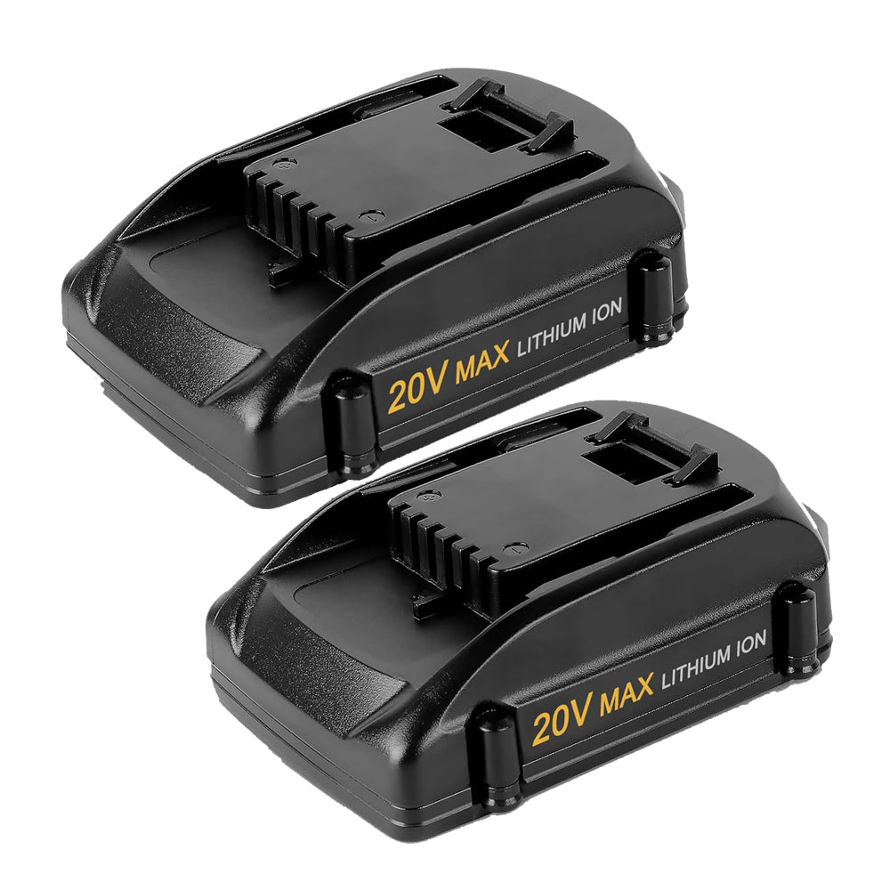 For Worx 20V WA3520 Battery Replacement 4.0Ah High Capacity Li-ion 2 Pack