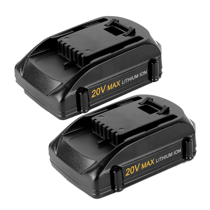 For Worx 20V WA3520 Battery Replacement 4.0Ah High Capacity Li-ion 2 Pack