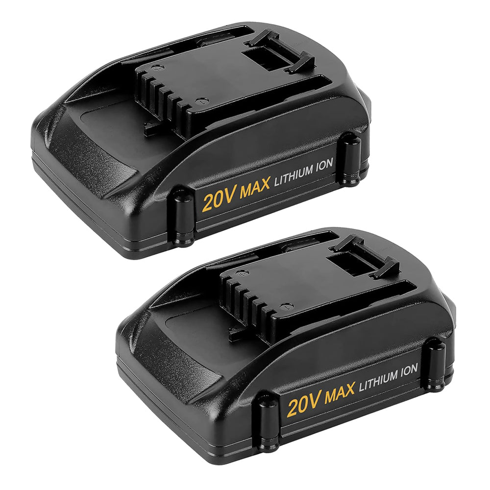 For Worx 20V Max Battery Replacement | WA3520 6.0Ah Li-ion Battery 2 Pack