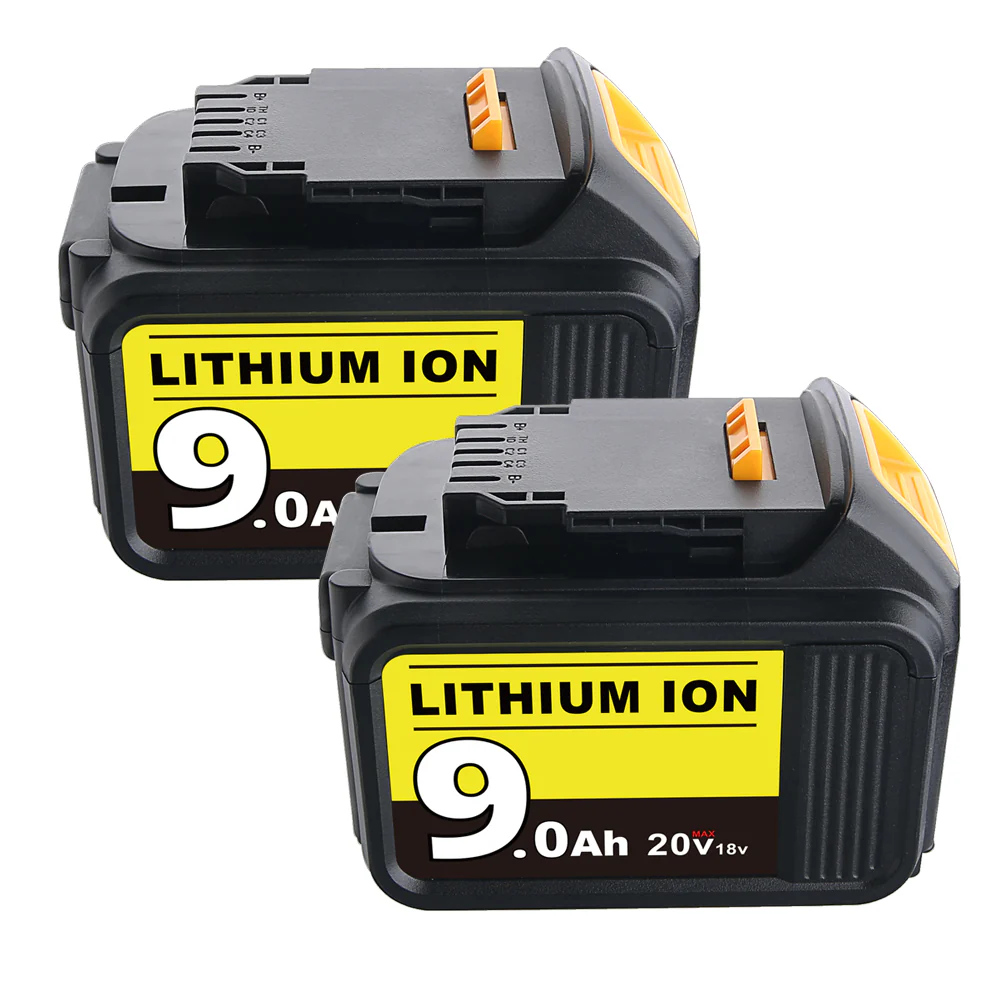 9.0Ah For DeWalt 20V  Battery Replacement |  Max XR Li-ion Battery DCB209 DCB205 DCB200 2 Pack | clearance