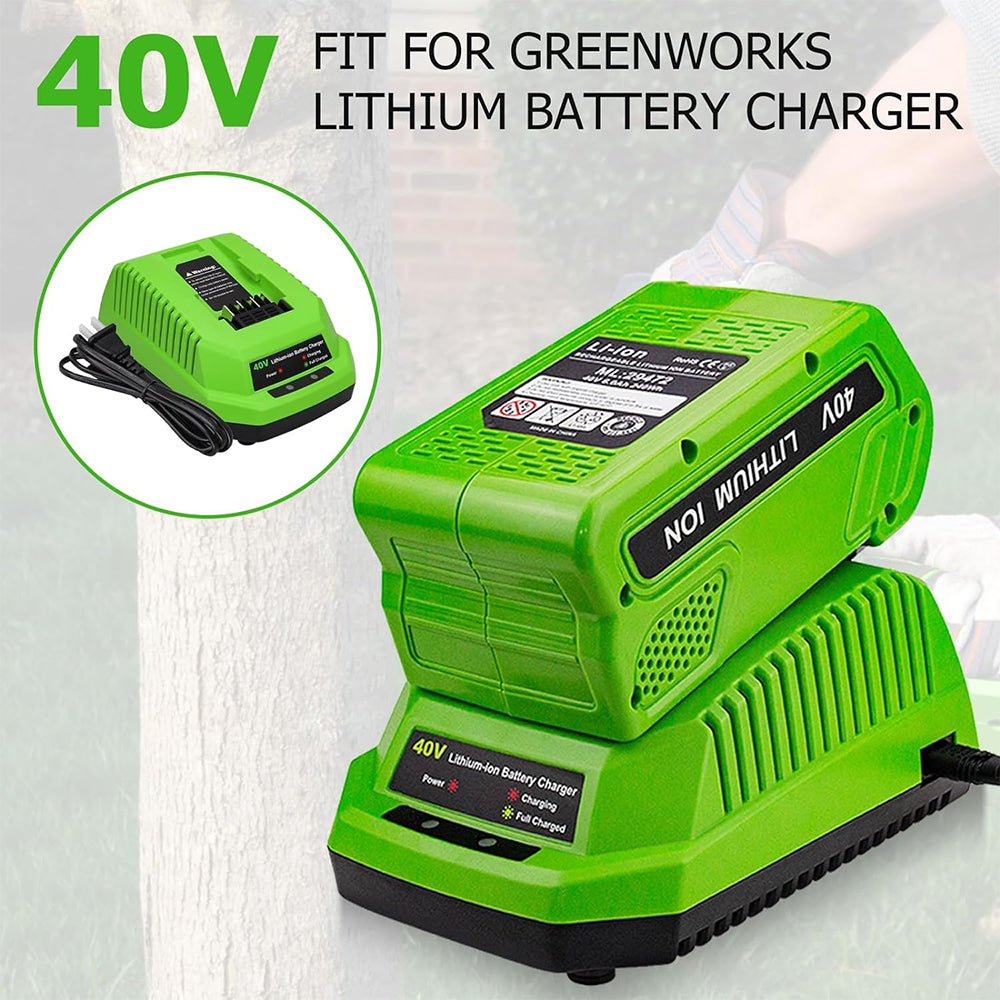 For GreenWorks 40V 7.0Ah Battery Replacement | Lithium Battery 29472 29462 Battery For GreenWorks 40V G-MAX Power Tools