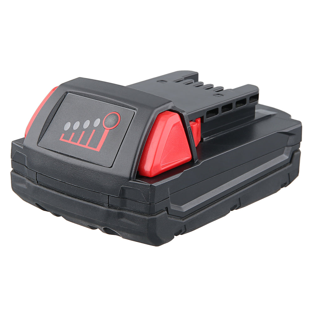 For Milwaukee M18 Battery Replacement | For Milwaukee 18V 3.0Ah Li-Ion Battery 2 Pack