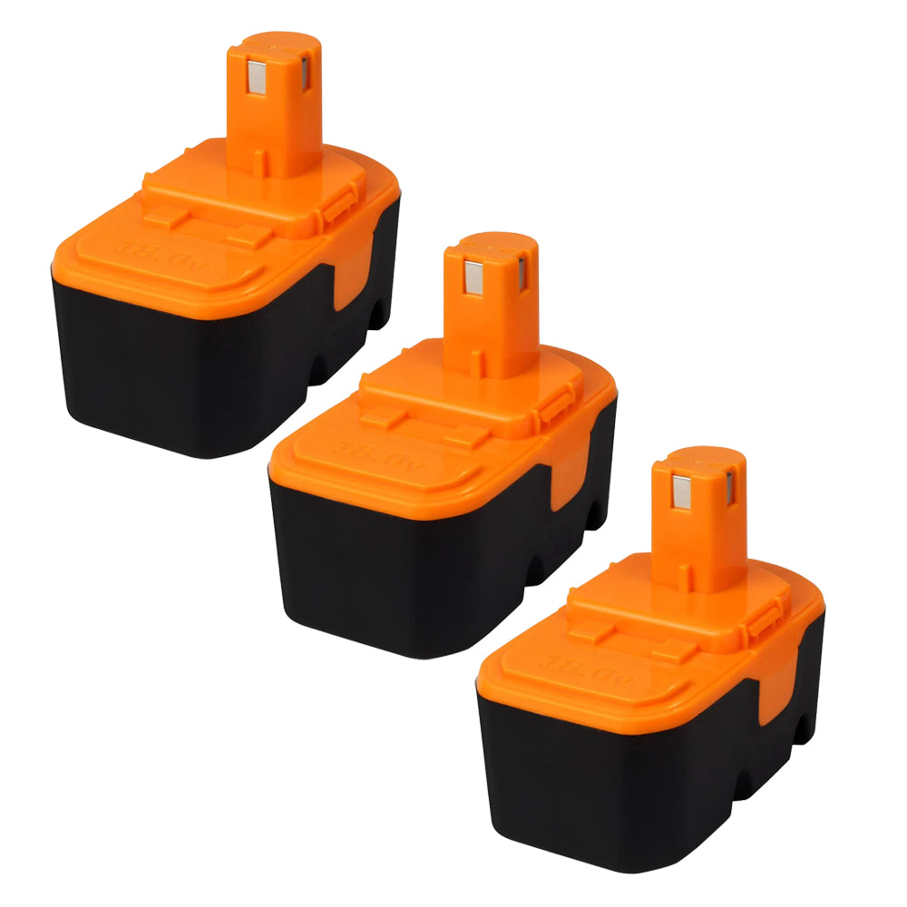 3 Packs For Ryobi 18V Battery Replacement | P100 4.8Ah Ni-MH Battery