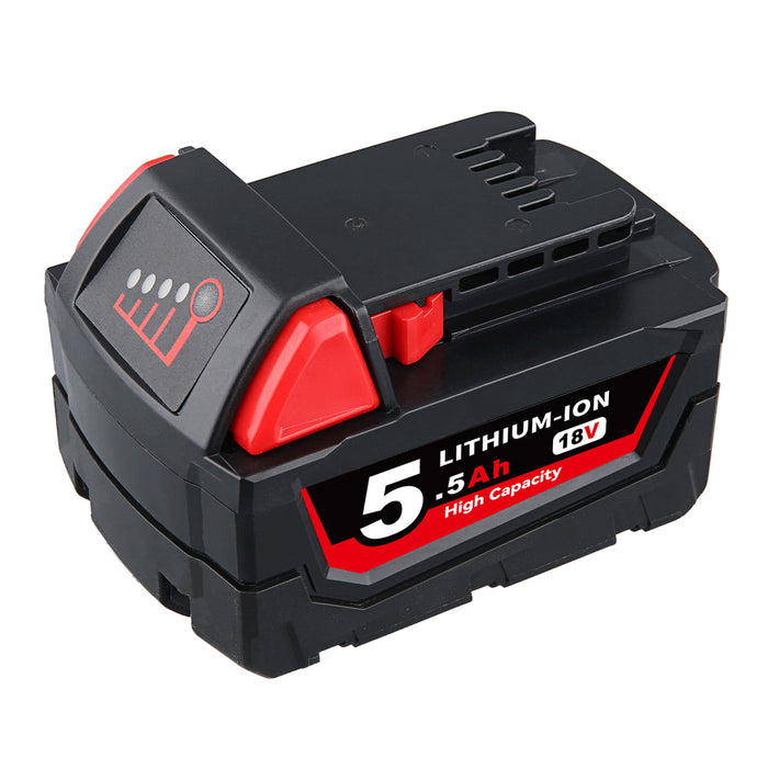 For Milwaukee M18 18V 5.5Ah XC Li-ion Battery Replacement