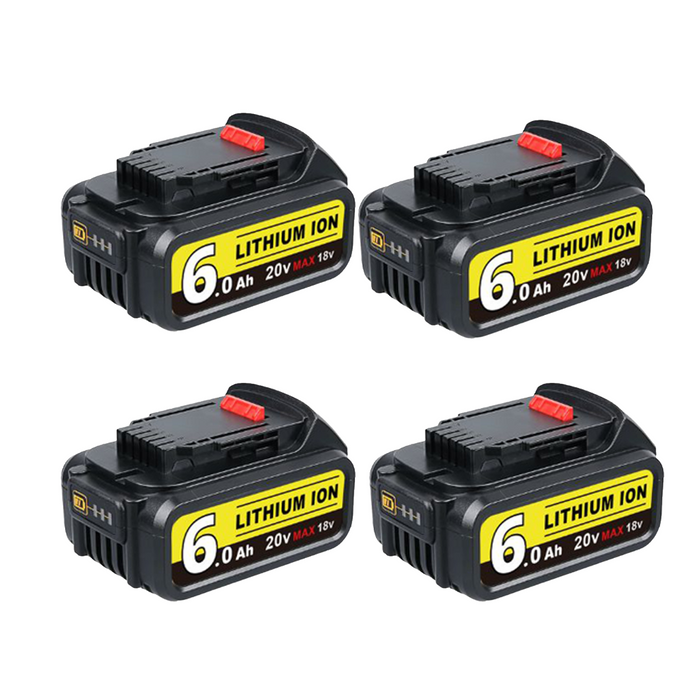 For DeWalt 20V Max XR Battery Replacement | DCB200 6.0Ah 4 Pack | clearance