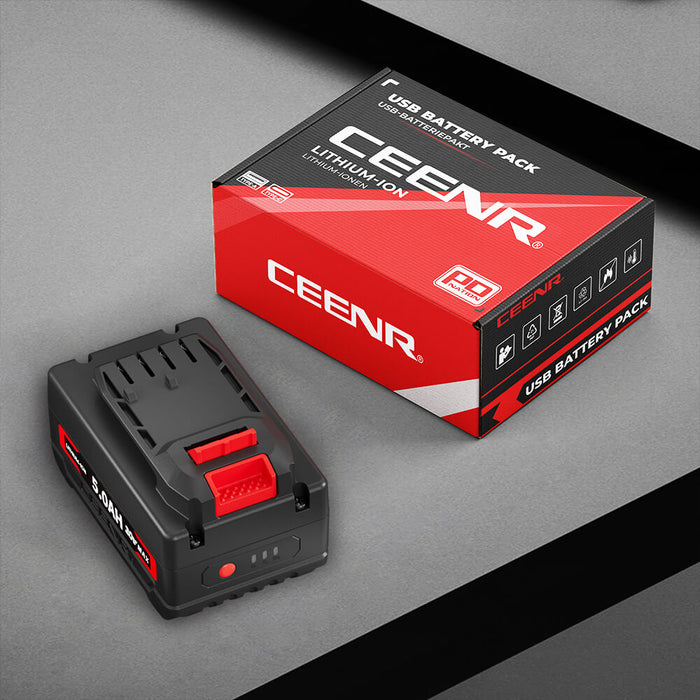 Ceenr 5.0Ah Battery For Craftsman 20V Max 2 Pack | Replacement Model V20