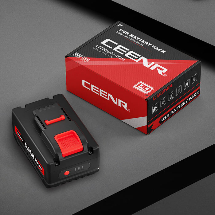 Ceenr 5.0Ah Battery For Worx 20V Max | Model WA3551