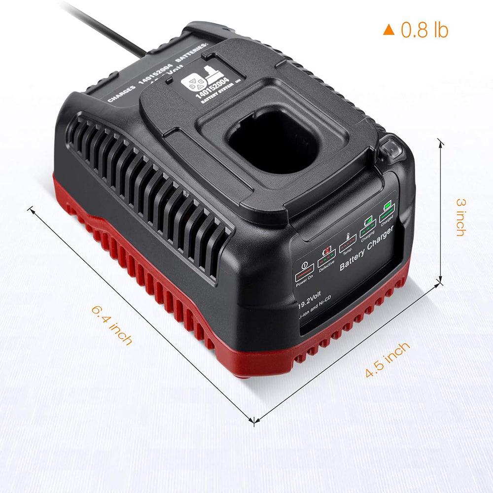 For C3 19.2V Craftsman Battery Charger | Lithium-ion & Ni-Cd Charger