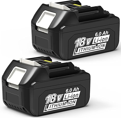 For Makita 18V Battery| BL1860 6.0Ah Lithium BL1830 BL1840 BL1845 Battery 2 Pack+DC18RC Charger | clearance