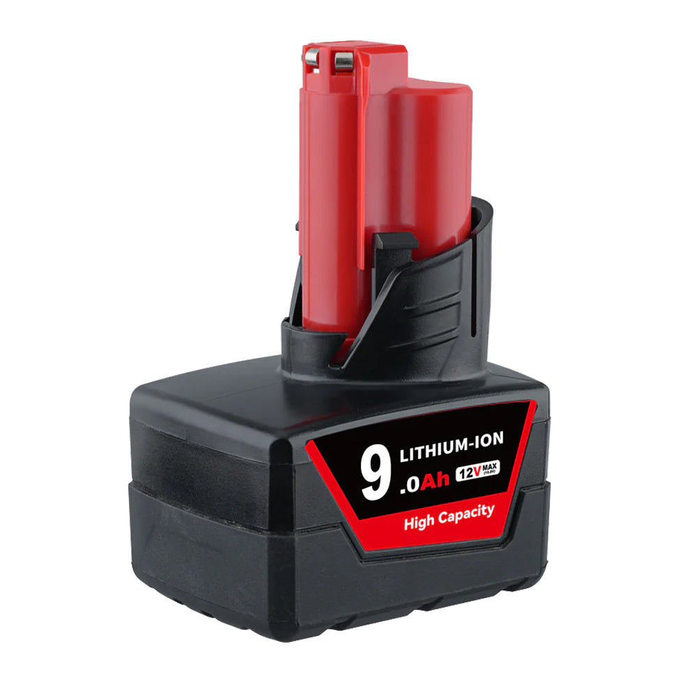 12V 9.0Ah For Milwaukee M12 Li-ion Replacement Battery