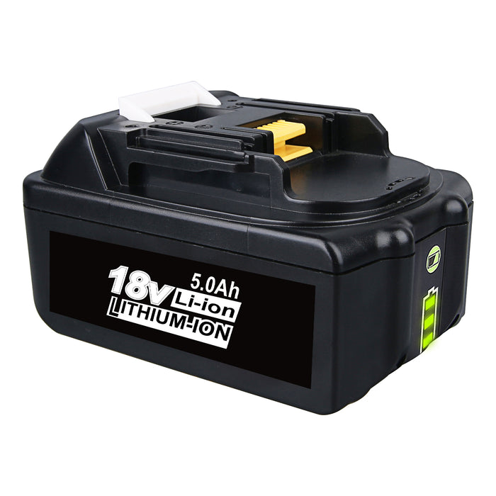 For Makita 18V Battery Replacement | BL1850B 5.0Ah Li-ion Battery With LED Indicator I BL1840 BL1850 BL1830