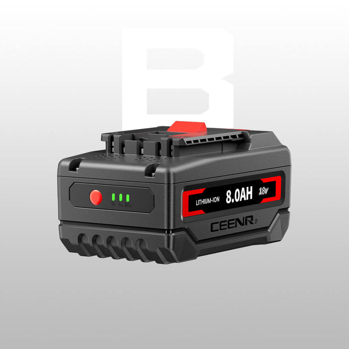 Ceenr 8.0Ah Battery For Bosch 18V | Replacement Model BAT610G, with Lishen 21700 Battery Cell (LR2170LA)