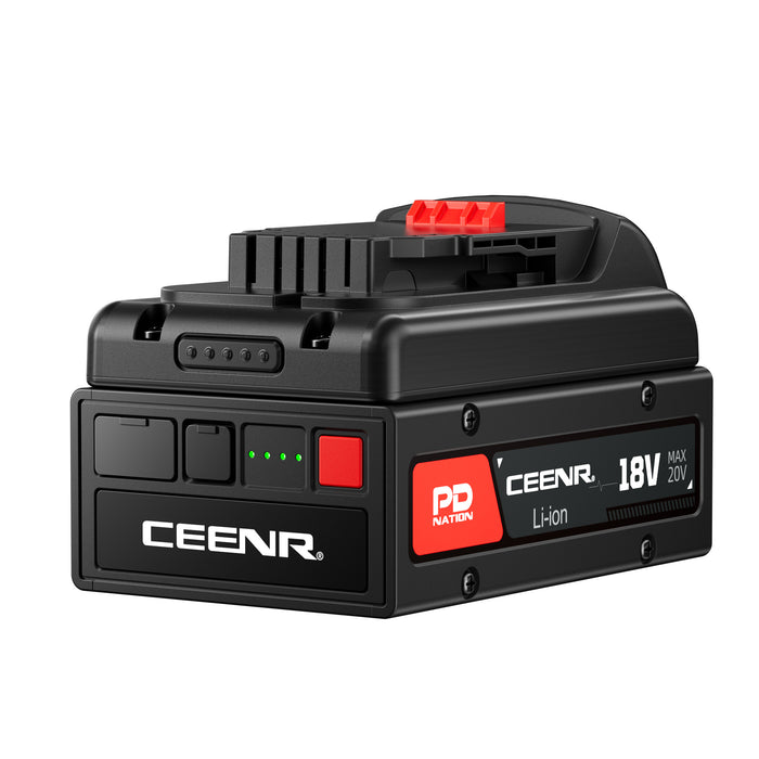 Ceenr® 4.0Ah PDnation Battery For DeWalt 18V(20V Max) Power Tools