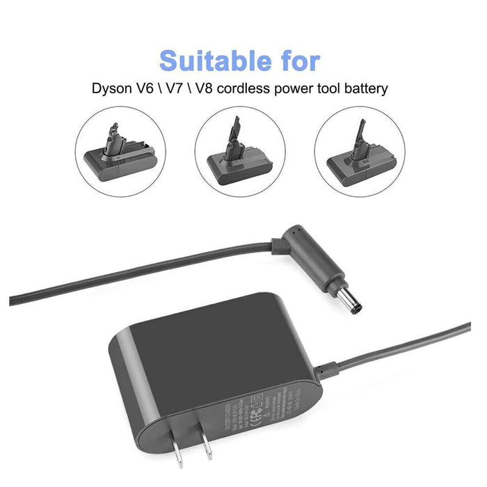 For Dyson Charger V6 V7 V8 / Cable Free-Handheld Stick Vacuum Power Supply Cord Charger