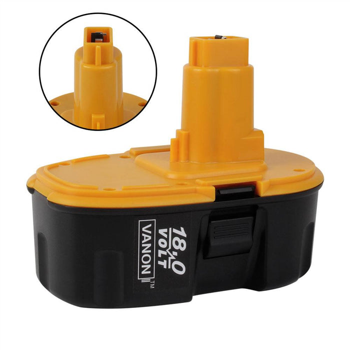 For Dewalt 18V Battery Replacement | DC9096 2.0Ah Ni-CD Battery 2 Pack - Vanonbattery