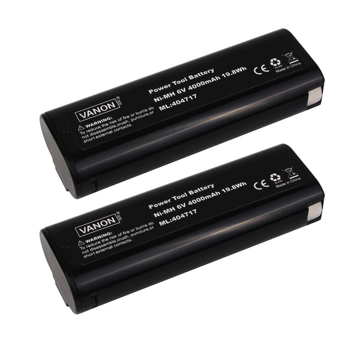 For Paslode 6V Battery Replacement | 404717 4.8Ah Ni-MH Battery 2 Pack