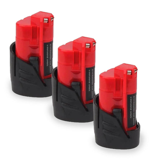 For Milwaukee M12 12V 3.5Ah 3 Pack