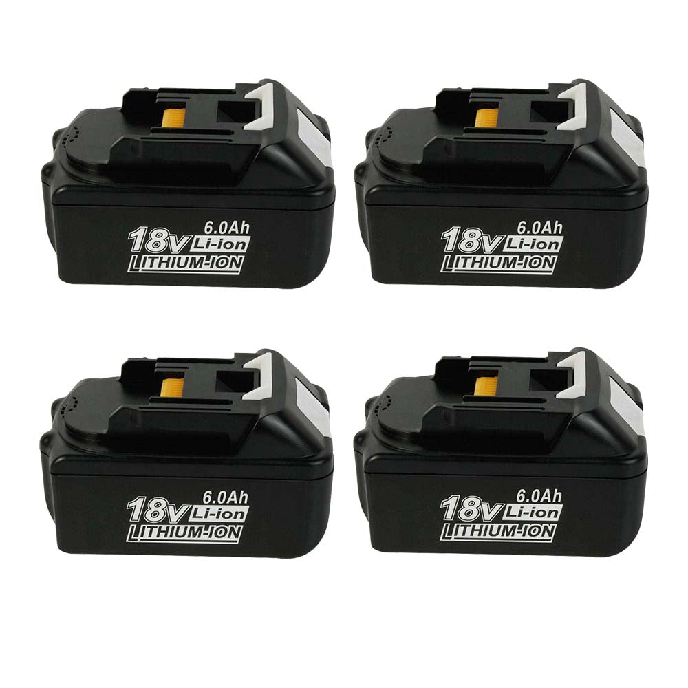 For Makita 18V Battery Replacement | BL1830 6.0Ah Li-ion Battery 4 Pac ...