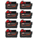 For Milwaukee M18 18V 6.0Ah 8 Pack