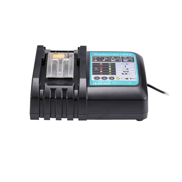 For Makita Battery Charger | 14.4V-18V Li-ion Battery Charger | 6A DC18RC  Rapid Charger