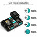 Makita 18V Battery Charger | DC18RD Dual Port Rapid Charger for BL1850 BL1830 Lithium-Ion Battery