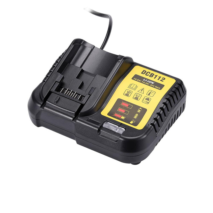 Charger for Dewalt 20V & 12V Li-Ion Battery | Replace DCB115 DCB107 DCB100 DCB112