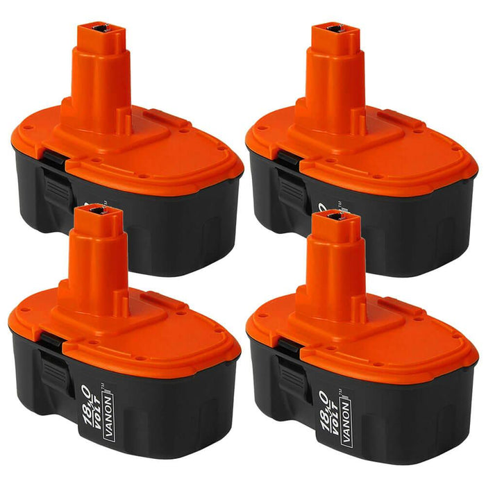 For Dewalt 18V DC9096 4.6Ah 4 Pack