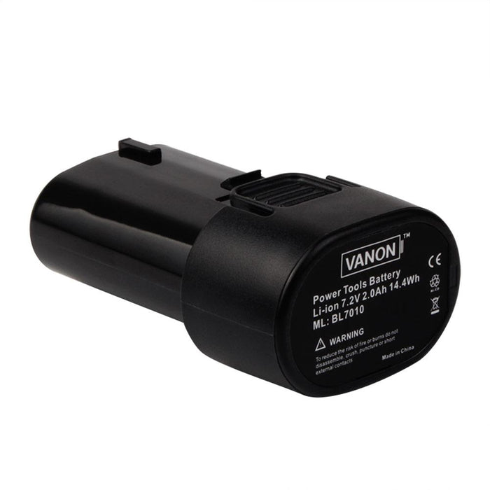 For Makita 7.2V Battery Replacement | BL7010 2.0Ah Li-ion Battery - Vanonbattery