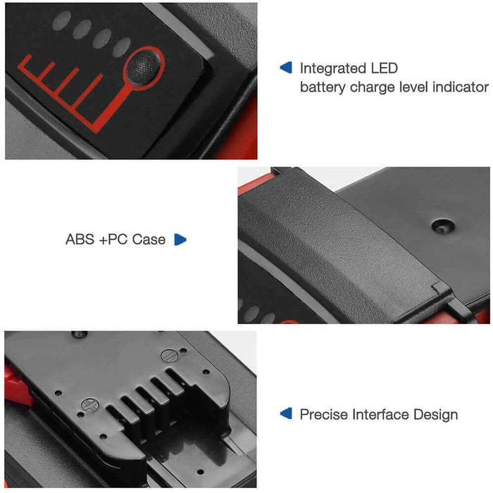 For Milwaukee 18V XC Battery Replacement | 8.0Ah Li-Ion Battery