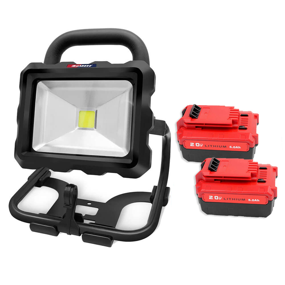 Battery Adapter Light for Black Decker 14.4-20v Lithium-Ion Battery Led  Work Light with Dual