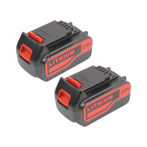 For Black and Decker LB2X4020 20V 6.0Ah 2 Pack