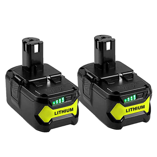 For Ryobi 18V P108 6.0Ah 2 Pack