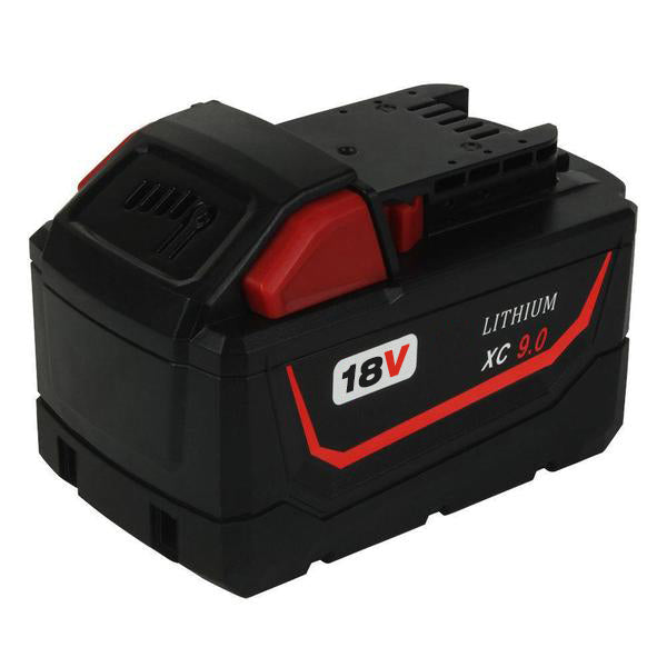 Milwaukee M18 18V XC 9.0Ah Battery Replacement Li-Ion | front